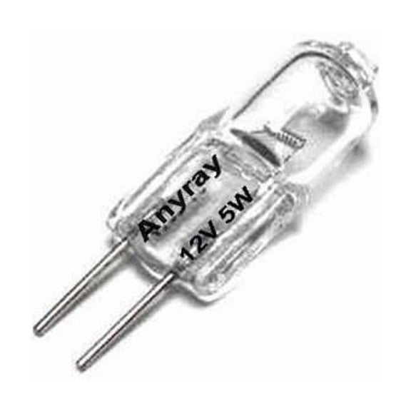 (1)-Bulb G4 12V 5W 5-Watt 12-Volt 5watt T3 Microwave light bulb 5-Lamps Anyray