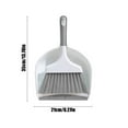 thumbnail image 3 of Dust Pan Broom Brush Dustpan - Small Broom and Dustpan Set,Mini Broom and Dustpan,Small Dustpan and Brush Set for Home Cleaning,Sofa,Desk,Guinea Pig Cage,Cat Litter, 3 of 6