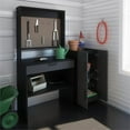 thumbnail image 3 of Bestar Lincoln 4 Piece Garage Workbench Set in Black and Graphite, 3 of 8