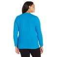 thumbnail image 2 of Just My Size Tee-Shirt à Manches Longues Col en V pour Femmes, 2X, Deep Dive, 2 of 3
