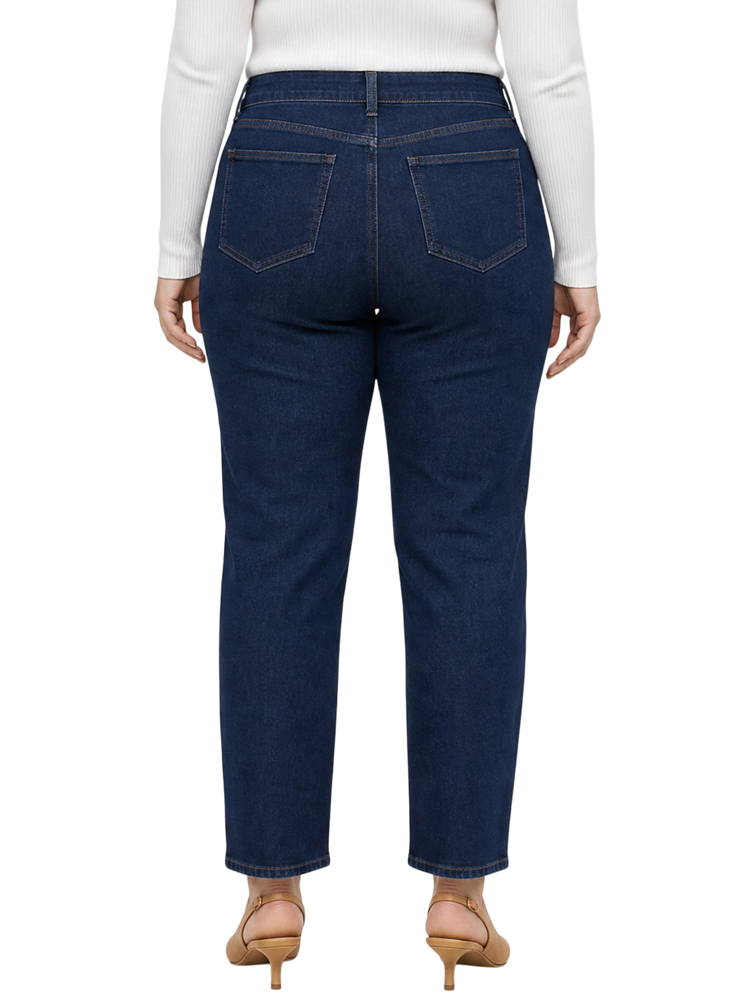 NYDJ Women’s, Women’s Petite, and Women’s Plus Marilyn Straight Jean, Sizes 2-24, featuring Lift Tuck® Technology