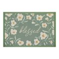 thumbnail image 1 of Mainstays Blessed Indoor Kitchen Rug - 20" x 30" - 65% Polypropylene/ 35% Polyester - Green, 1 of 5