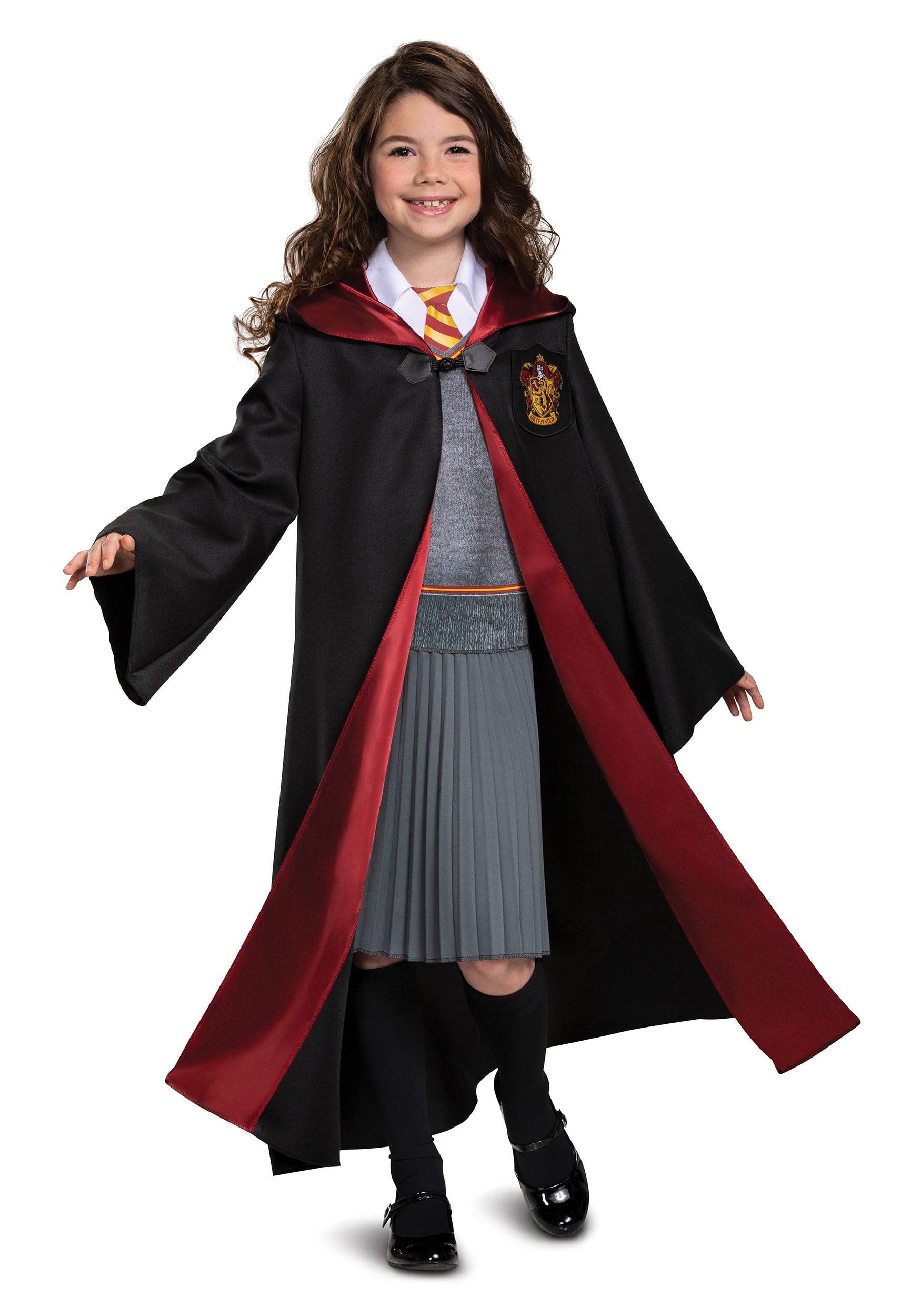 Adult Girl Version Hermione Granger Cosplay Costume Gryffindor Kid size In Stock 