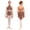Dusty Pink, variant on iiniim Girls Ballet Lyrical Dance Sleeveless Rhinestone Figure Ice Skating Dress Dancewear Green 6
