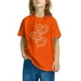 thumbnail image 4 of Zpanxa Chemises Filles T-Shirt à Imprimé d'Halloween Col Rond Manches Courtes Haut Mode en Coton 9 Ans, 4 of 4