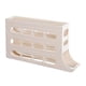 thumbnail image 5 of Dispensador de huevos giratorio para refrigerador, contenedor organizador de huevos con rodillo, duradero Blanco, 5 of 9