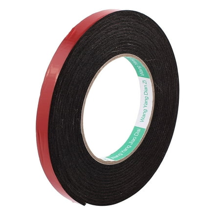 1.2CM Width 5M Length 2MM Thick Dual Sided Sealing Shockproof Sponge Tape