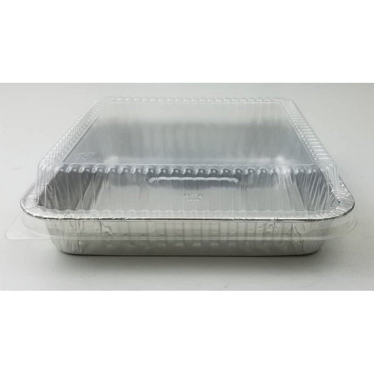 Handi-Foil Square Aluminum Foil Cake Pan - Disposable Baking Tin REF# 308  (200)