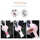 thumbnail image 4 of Funda de cinturón con correa para asiento de coche de Animal bonito, funda de cojín ajustable para muñeca de juguete, funda de cojín para niños, 4 of 9