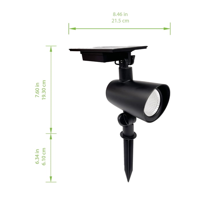 Better Homes & Gardens Taylor Solar LED Landscape Spotlight, 150 Lumens photo 6