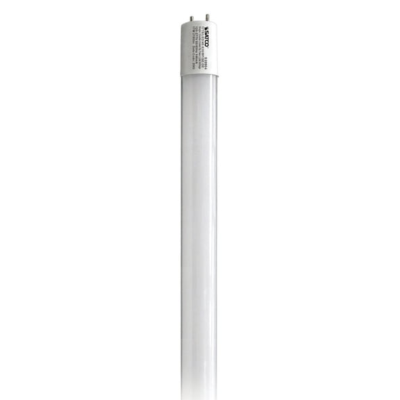 Satco 39904 - 17T8/LED/48-830/BP/SE-DE S39904 4 Foot LED Straight T8 Tube Light Bulb for Replacing Fluorescents