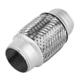 thumbnail image 4 of Conector De Tubería Recta Resistente Y Duradero, Tubo De Escape Trenzado Doble, Tubo De Escape Flexible, 1,5" x 4" Para, 4 of 7