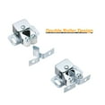 thumbnail image 4 of Uxcell 4 Set Double Roller Catch Cabinet Latch for Cupboard Closet Door, Silver Blue, 4 of 6