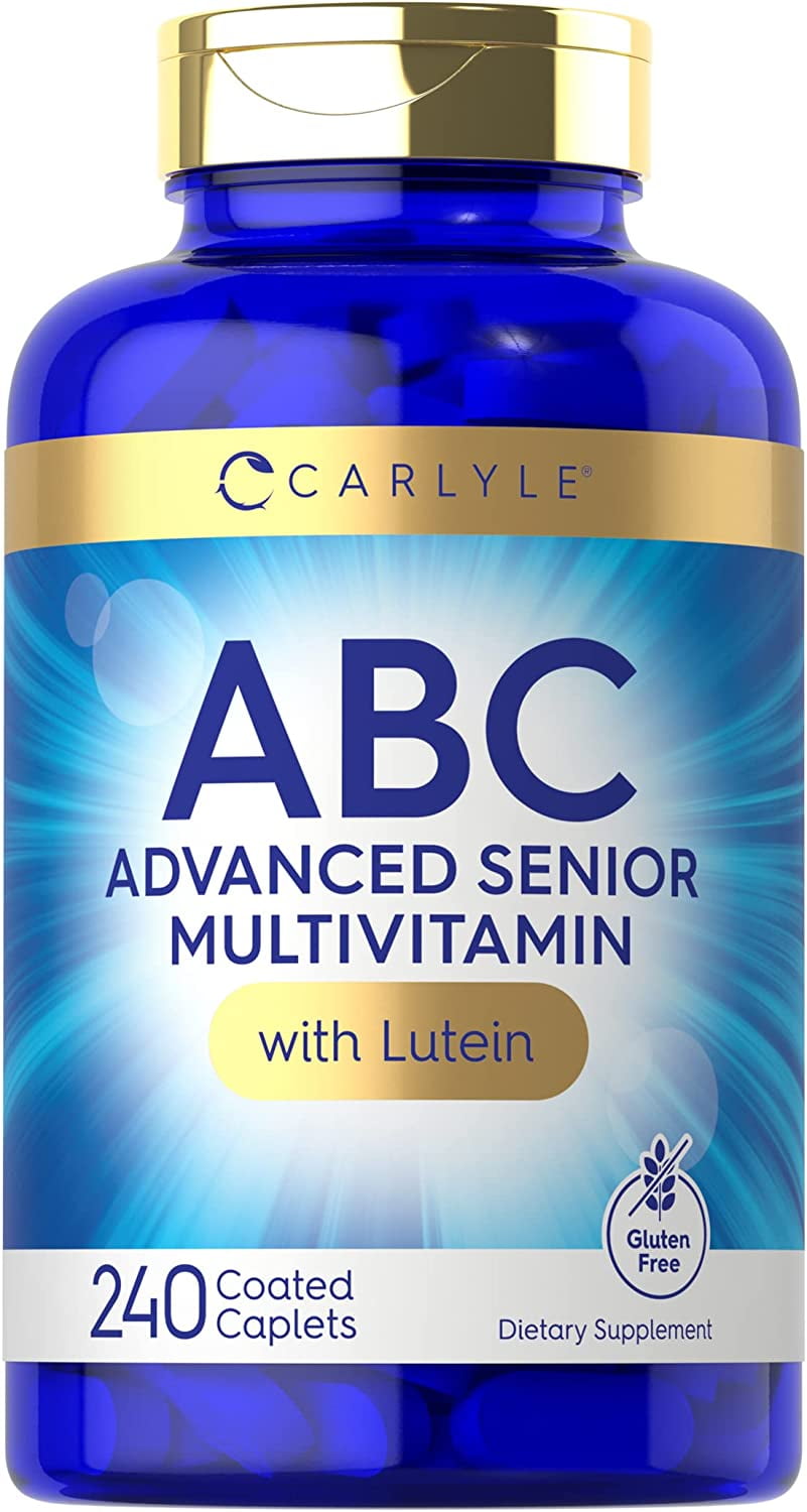 Senior Multivitamin for Over 60 240 Tablets with Lutein & Lycopene