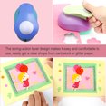 thumbnail image 5 of Hole Punch Paper Punchers Scrapbooking Cards Effortless Art Easy Multiple types Crafting and Fast Manual Tools Multiple Types DIY Kids round, 5 of 5