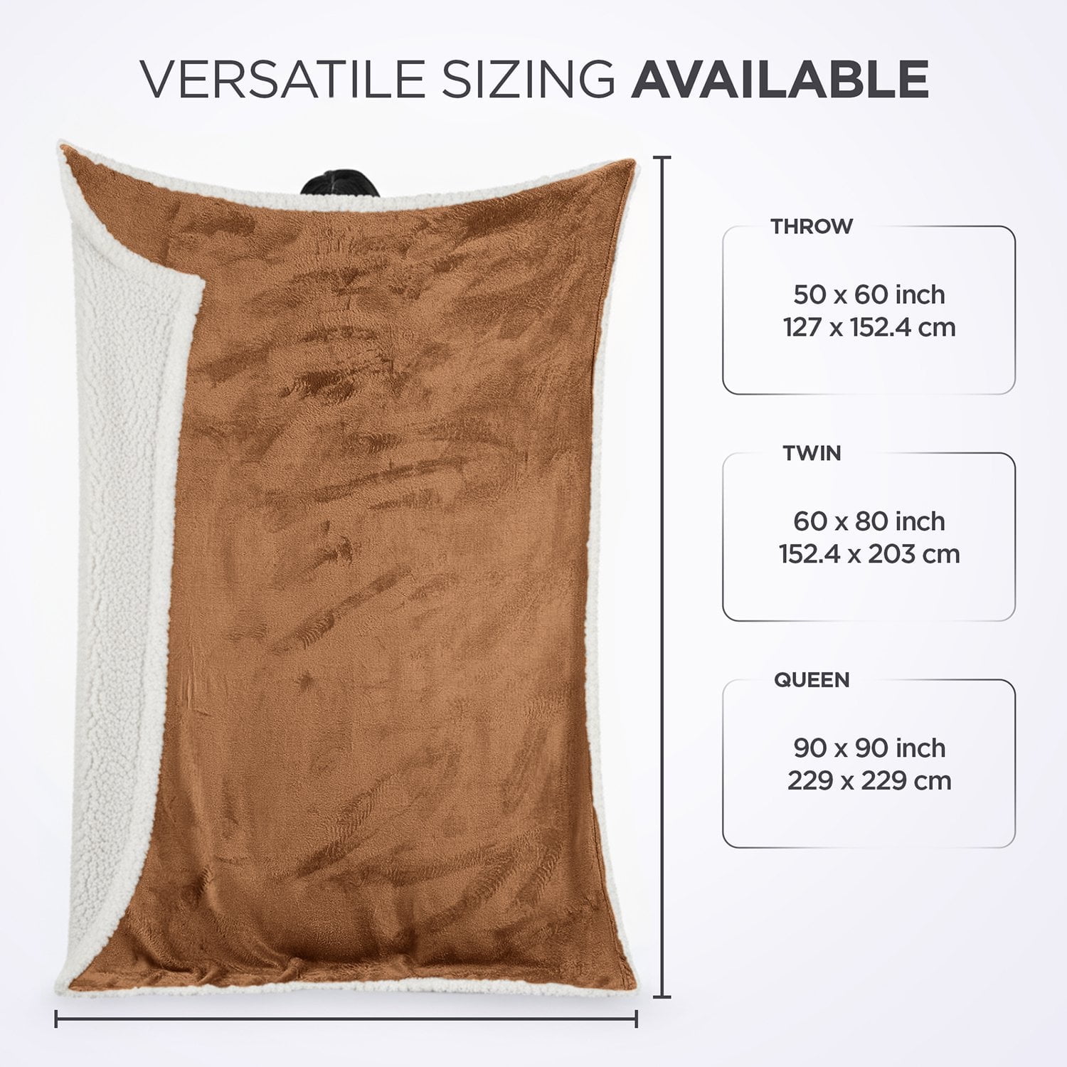 Moonlight20015 Wholesale Sherpa Fleece Throw Blankets 12-Packs Warm & Soft Plush Twin Size for Charity, Shelter, & Home Washable, Lightweight & Cozy Camel