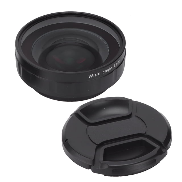 Lente Gran Angular HD, Lente Gran Angular De Alta Transmitancia De Luz Para Cámaras Sin Espejo Para Cámaras ZV1 Para Cámaras SLR