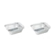 thumbnail image 3 of Inteprter 20 unids/set cuenco de papel de aluminio para todas las necesidades: resistente al calor y no deformable garantiza una caja de papel de 150PCS450ml más pequeño 2Conjunto, 3 of 6
