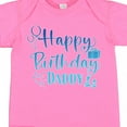 thumbnail image 4 of Inktastic Blue Happy Birthday Daddy Boys or Girls Baby Bodysuit, 4 of 5