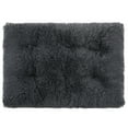 thumbnail image 2 of HEVIRGO Dogs Cushion Solid Color Keep Warmth Soft Texture Thickened Cat Dogs Sleeping Mat for All Seasons,Dark Gray L, 2 of 10