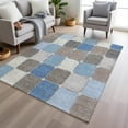 thumbnail image 6 of Dalyn Rugs Machine Washable Indoor/Outdoor Chantille Blue 3' x 5' Rug, 6 of 9