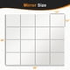 thumbnail image 4 of Baldosas sin marco Home Mirror Delma de 16 piezas, 35,5 x 30,5 cm, 4 of 8