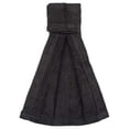 thumbnail image 2 of Suddora Solid Color Football Towel with Hook and Loop Closure, Black, 2 of 3