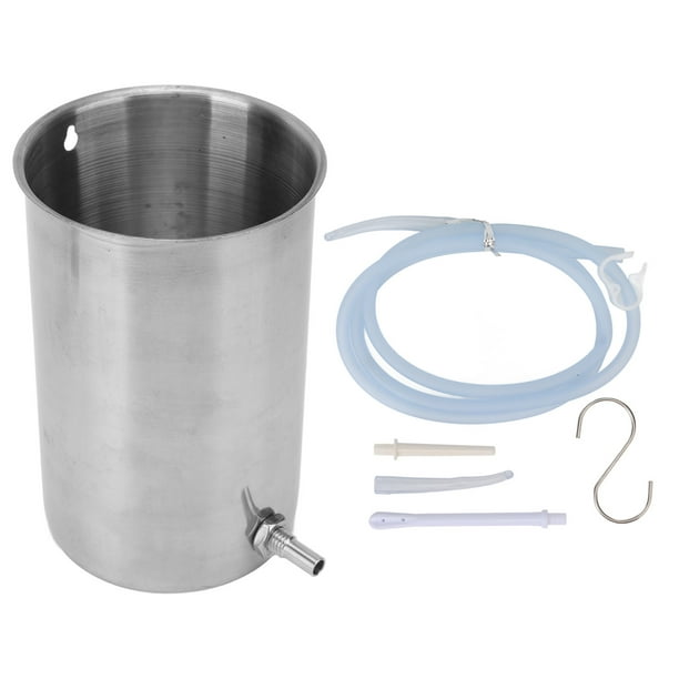 Enema Kit, Wide Use Colon Cleansing 1L Complete Coffee Enema Bucket For