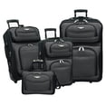 thumbnail image 1 of Juego de 4 piezas Luggage Travel Select Amsterdam, gris, 1 of 9