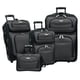 thumbnail image 1 of Juego de 4 piezas Luggage Travel Select Amsterdam, gris, 1 of 9