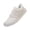 White, variant on NOKIO Casual Shoes for Men Comfortable Wide Toe Trainer Sneakers Breathable Knit Summer Walking Shoes with Durab𝗅e Soft Sole Versatile So𝗅id Color Sport Running Shoes