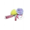 Claire's Girls Teen Rainbow Keychain with Lip Glosses, Cotton Candy And Cherry