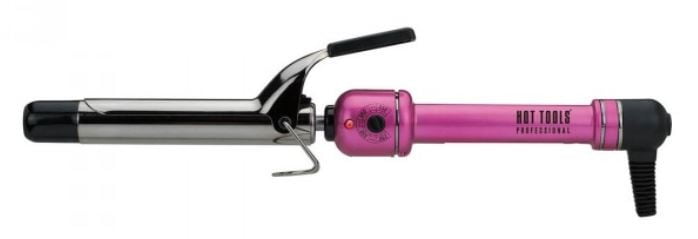 hot tools blue titanium curling iron
