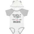 thumbnail image 3 of Inktastic Grandma and Grandpas Favorite Heart Grandchild Boys or Girls Baby Bodysuit, 3 of 5