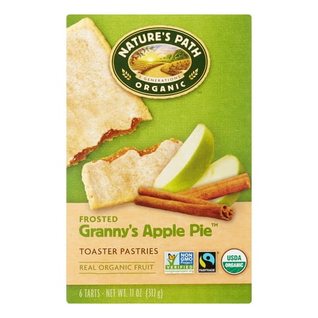 - Natures Path Toaster Pastries, Frosted Granny Apple Pie, 1.83 Oz, 6 Count