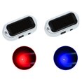 thumbnail image 4 of Accesorios para bicicletas Lámpara de flash de advertencia antirrobo con luz de alarma LED para automóvil alimentada por USB solar (rojo) Hugtrwg  Para estrenar, 4 of 9
