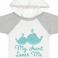 thumbnail image 4 of Inktastic My Aunt Loves Me Whale Boys or Girls Baby Bodysuit, 4 of 5