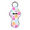 Bright, variant on Flower Check Lip Balm Holder