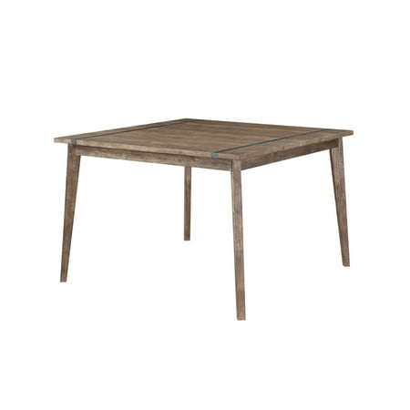 Deco Gathering Table Emerald Home Viewpoint Driftwood Gray 36
