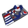 thumbnail image 3 of Greeniant Alfombrillas de entrenamiento para perros y gatos, almohadillas de forraje para olfatear, juguete reutilizable para mascotas, almohadillas de Suministros para perros gris Greeniant PT000042-02B, 3 of 6