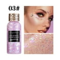 thumbnail image 6 of SDJMa Body Face Chunky Glitter Gel Set,Mermaid Sequins Glitter Face Paint,Glitter Liquid Eye Shadow for Festival Birthday Makeup Party (), 6 of 6