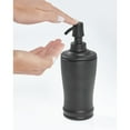 thumbnail image 4 of iDesign Metal Tall Soap Pump, Liquid Soap Dispenser Holds 8 Oz. for Bathroom, Kitchen Sink - Matte Black, 4 of 5