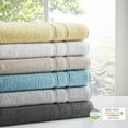 thumbnail image 6 of 510 Design Aegean 100% Turkish Cotton 6 Piece Towel Set, White, 6 of 11
