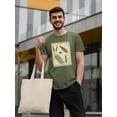 thumbnail image 2 of Diderot Antique Ferns Iii. T-Shirt Men -Denis Diderot Designs, Male Small, 2 of 4