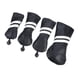 thumbnail image 1 of 1 juego de fundas para cabezas de palos de golf con etiquetas intercambiables Negro, 1 of 9