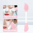 thumbnail image 4 of ACDANC 3pcs Face Scrubber, Featuring a 2-in-1 Design Face Washing Brushes and an Accurately Contoured Brush Head Silicone Face Scrubber, 4 of 7