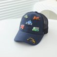 thumbnail image 4 of Krdevn Car Truck Taxi Embroidered Kids Mesh Baseball Cap Breathable Outdoor Sun Hat for Toddler Boys Girls, 4 of 5