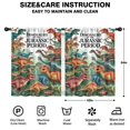thumbnail image 2 of Blackout Kids Curtains,Cute Dinosaur Pattern Childrens Insulated Curtains Set Of 2,Bedroom Essentials,Toddler Room Decor 42x54in(106x137cm), 2 of 4