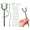 Garden Hose Guide Stakes-40pcs- A7, variant on Garden Hose Guide Stake,7.5 Inches H-ose Stake,Heavy Duty 3/4” HoseHolder Spike for Lawn & Plant Saver, Yard Soaker Support, Durable Kink-Free Watering (10Pcs)