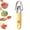 1 Set, variant on 4-in-1 Stainless Steel Fruit Cutter, Watermelon Slicer Tool with Fork and Knife for Summer Fruit Cutting, Carving Melon Scooper Popsicle Cutter for Kitchen Home Camping Use